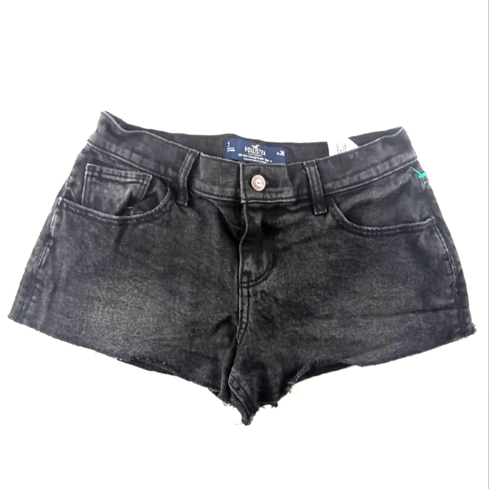 Hollister jean shorts low-rise baggy vintage 3